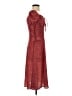 OPT 100% Polyester Floral Red Casual Dress Size XS - photo 4