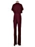 XIX Palms Solid Burgundy Jumpsuit Size 3 - photo 2