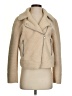 Ichi 100% Polyester Tan Faux Fur Jacket Size EU 36 / US 6 - photo 1