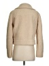 Ichi 100% Polyester Tan Faux Fur Jacket Size EU 36 / US 6 - photo 2