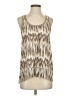 Express 100% Polyester Tan Sleeveless Blouse Size S - photo 1