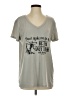 Assorted Brands Gray Short Sleeve T-Shirt Size S - photo 1