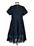 RUBY YAYA Solid Blue Casual Dress Size XS - photo 2