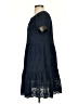 RUBY YAYA Solid Blue Casual Dress Size XS - photo 5