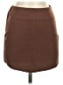 Guizio Solid Brown Casual Skirt Size XS - photo 1