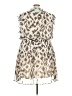 Hayden Animal Print Ivory Casual Dress Size 3X - photo 2