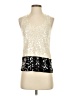 J.Crew 100% Cotton Silver Sleeveless Top Size XS - photo 1