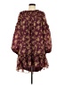 Cinq à Sept 100% Polyester Burgundy 3/4 Sleeve Blouse Size 0 - photo 1