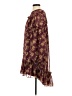 Cinq à Sept 100% Polyester Burgundy 3/4 Sleeve Blouse Size 0 - photo 5