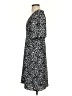 Halogen 100% Polyester Animal Print Black Casual Dress Size S - photo 5