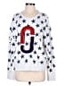 Marc Jacobs 100% Cotton Stars White Sweatshirt Size L - photo 1
