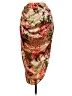 Shein 100% Polyester Print Red Casual Skirt Size XS - photo 1