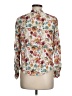 Lucky Brand Floral Ivory Long Sleeve Blouse Size M - photo 2