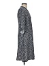 Max Studio Print Gray Casual Dress Size XS - photo 4