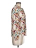 Lucky Brand Floral Ivory Long Sleeve Blouse Size M - photo 4