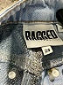 Ragged Color Block Blue Jeans Size 24 waist - photo 7