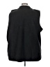 Woman Within 100% Polyester Black Sweater Vest Size 30 (3X) - photo 2