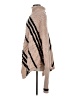Shein 100% Polyester Stripes Tan Poncho Size 6 - photo 5