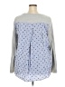 Talbots 100% Cotton Gray Sweatshirt Size 18 - 20 - photo 2