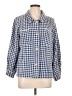 Max Studio Checkered-gingham Blue Blazer Size L - photo 1