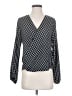BCX 100% Polyester Black Long Sleeve Blouse Size S - photo 1