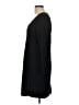 Spiegel Solid Black Casual Dress Size L - photo 5