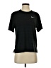 Nike 100% Polyester Black Active T-Shirt Size S - photo 1