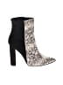 Lulus Silver Ivory Ankle Boots Size 10 - photo 1