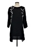 Assorted Brands Black 3/4 Sleeve Blouse Size S - photo 2
