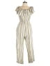 Blue B Stripes Yellow Jumpsuit Size M - photo 1