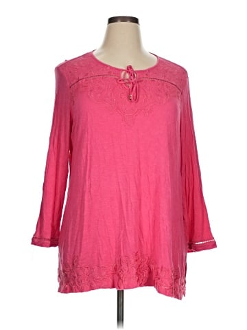 Rafaella 3/4 Sleeve Blouse (view 1)
