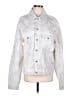 Maison Margiela 100% Cotton Metallic Silver Denim Jacket Size EU (IT) 44 / US 8 - photo 1