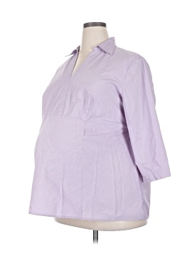 Duo Maternity 3/4 Sleeve Blouse