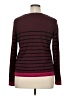 B. Young Stripes Burgundy Pullover Sweater Size XL - photo 2