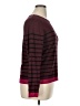 B. Young Stripes Burgundy Pullover Sweater Size XL - photo 4