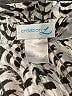 Creation L 100% Polyester Animal Print Silver 3/4 Sleeve Blouse Size 18 - photo 7