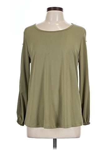 Always Indigo Long Sleeve Top (view 1)