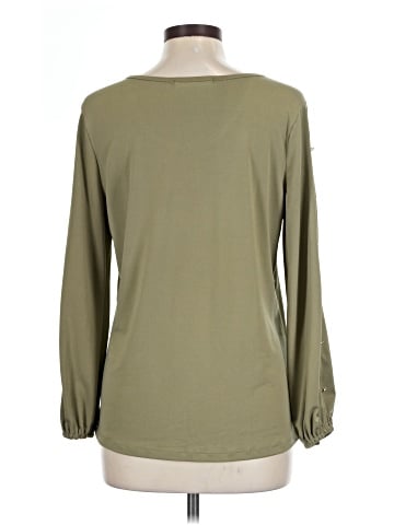 Always Indigo Long Sleeve Top (view 2)