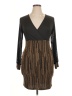 Assorted Brands Metallic Brown Cocktail Dress Size XL - photo 1