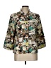 Christopher & Banks Print Gold Jacket Size L - photo 1