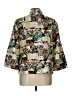 Christopher & Banks Print Gold Jacket Size L - photo 2