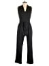 Taylor Solid Black Jumpsuit Size 6 - photo 1