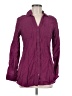 Vanity Burgundy Long Sleeve Button-Down Shirt Size M - photo 1