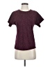Elegantees Paisley Burgundy Active T-Shirt Size XS - photo 1