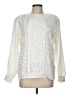 The Villager 100% Polyester Ivory Long Sleeve Blouse Size M - photo 1