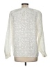 The Villager 100% Polyester Ivory Long Sleeve Blouse Size M - photo 2