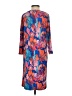 fleur bleue Print Orange Cocktail Dress Size XS - photo 2