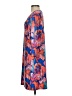 fleur bleue Print Orange Cocktail Dress Size XS - photo 5