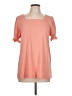 MIHOLL Orange Short Sleeve Top Size L - photo 1