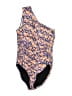 J.Crew Paisley Blue One Piece Swimsuit Size 10 - photo 1